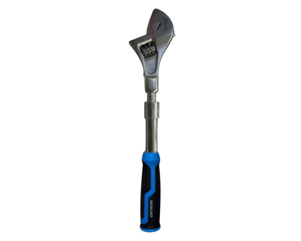 Llave ajustable mango extendible cromo vanadio