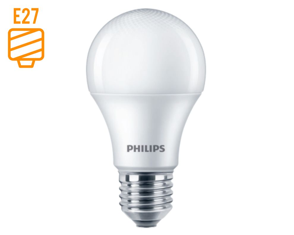 Ampolleta led 8W E27 luz calida EcoHome
