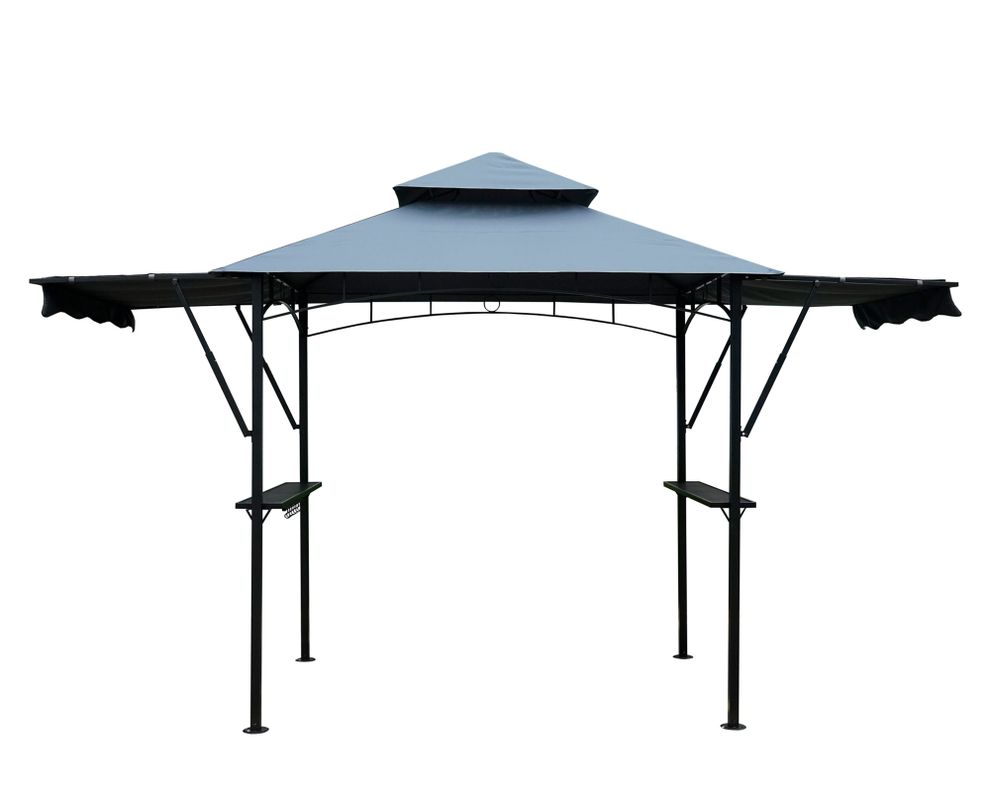 Gazebo BBQ 243x152x254 cm