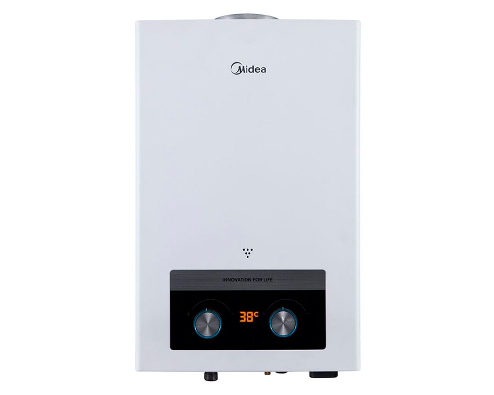 Midea Calefont MGWH7-14MDNCLW-GL 7 lt tiro natural gas licuado