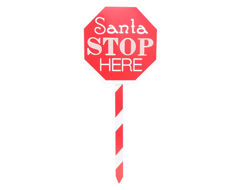 Estaca decorativa Stop