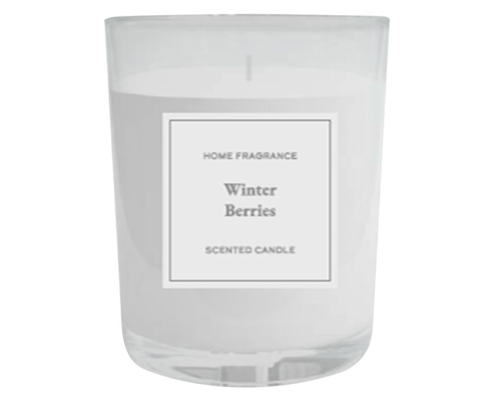 Vela vaso blanco 9 cm