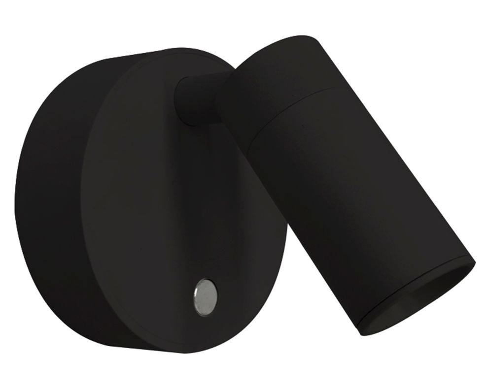 Foco 3 W luz led Spot recargable negro