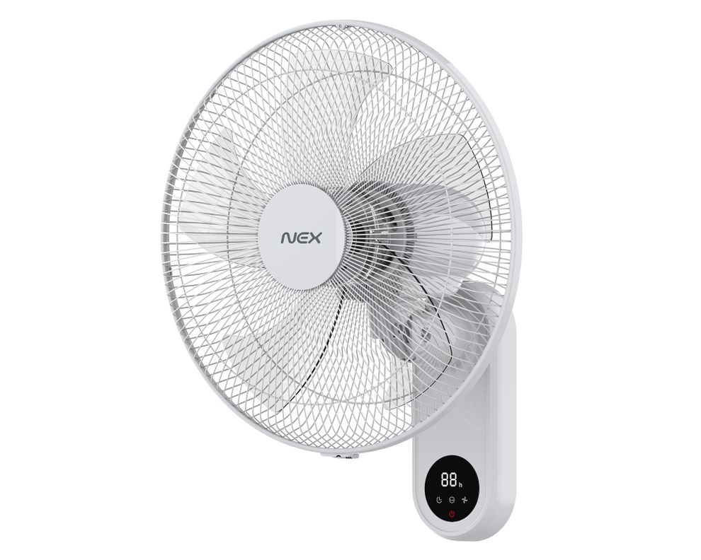 Ventilador muro 55W blanco Nex | Paris.cl