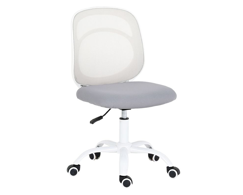 Silla PC Nara gris/blanco