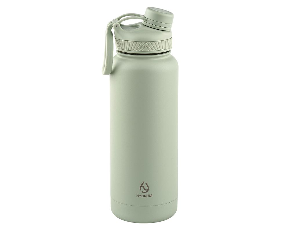 Botella ancha verde menta 1182 ml