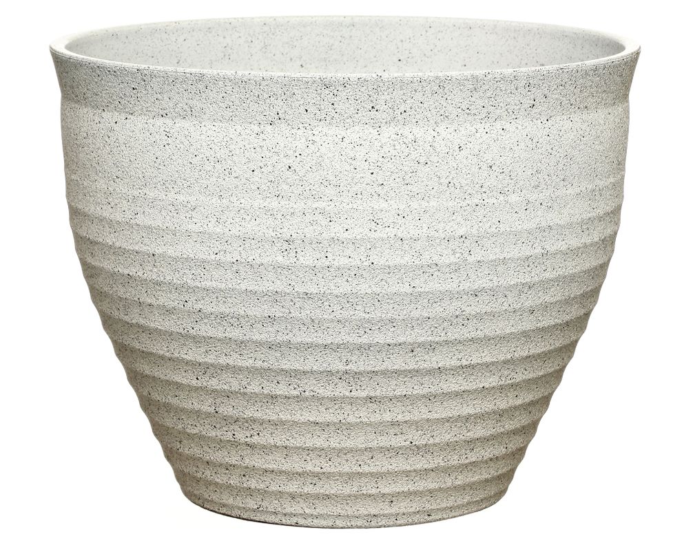 Maceta Severn blanco 35 cm