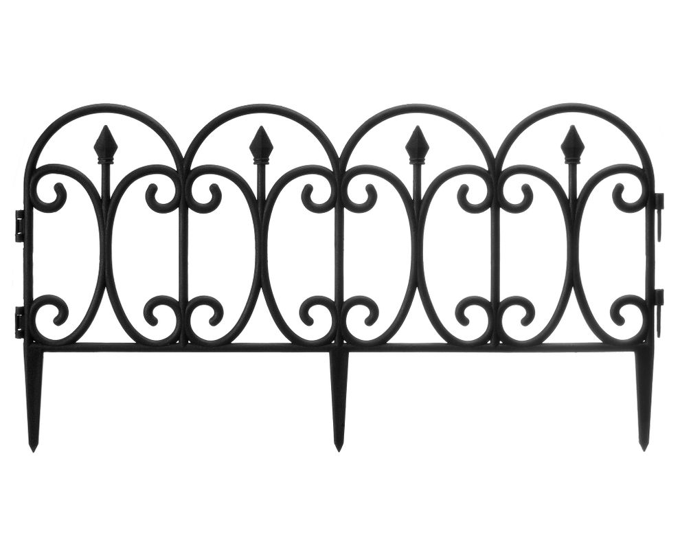 Cerca decorativa 4 piezas