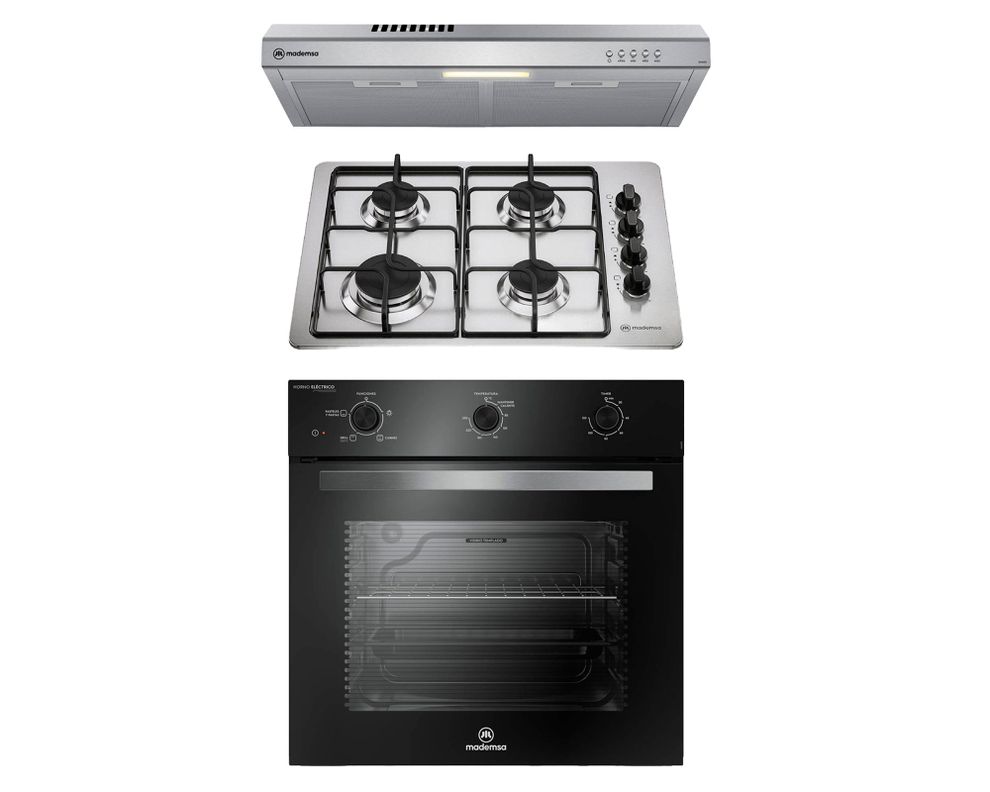 Kit empotrable OM6TB/KM4GX/DM6SS horno + encimera + campana