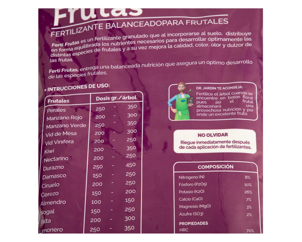 Fertilizante de Fruta  2 kg-3