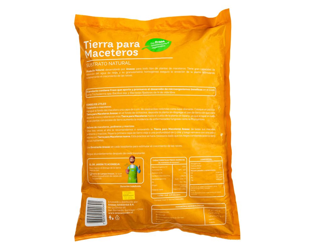 Tierra Ecoo opción para Maceteros 6 lt-1