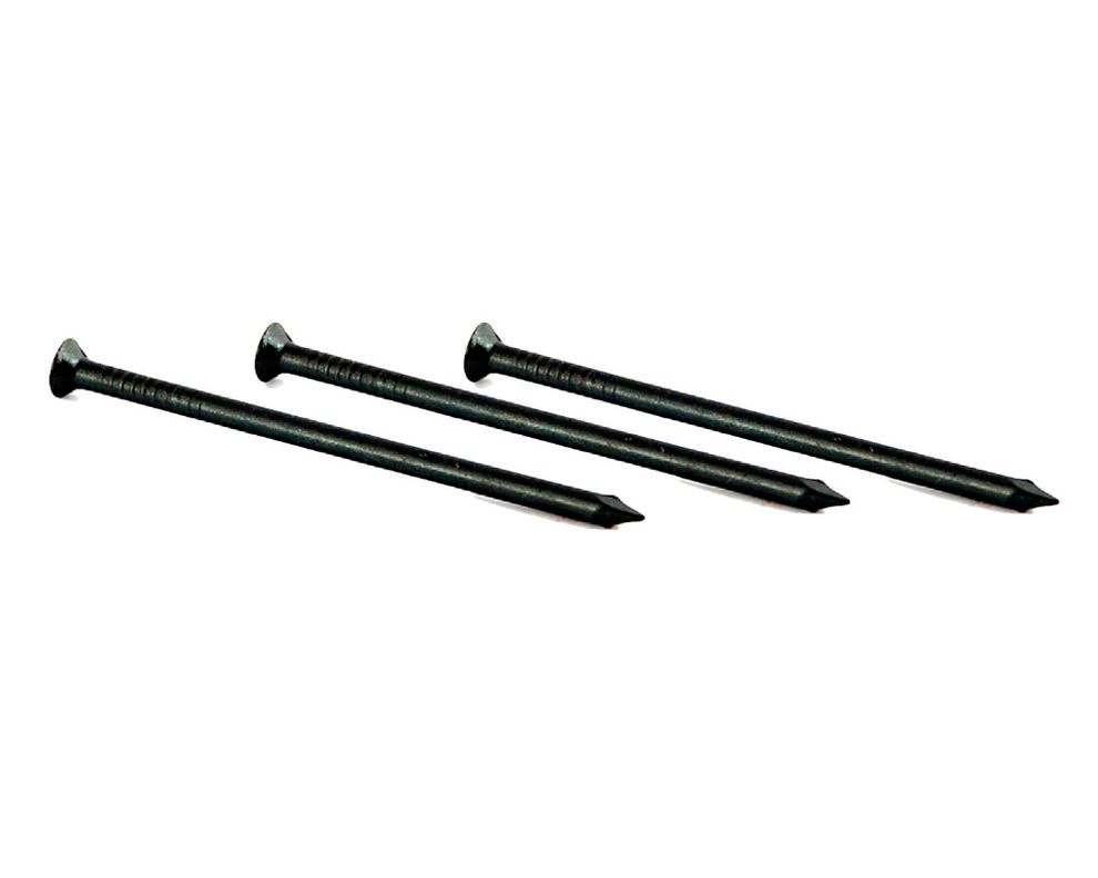 Clavo acero liso 3.0x63 10 unidades. pavonado. Easy Fix