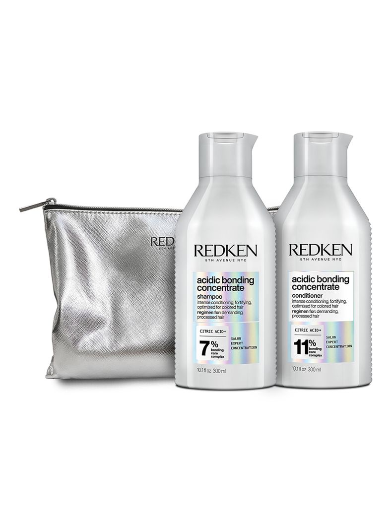 Set ABC Reparación Intensa Acidic Bonding Concentrate Shampoo 300ml + Acondicionador 300ml-0