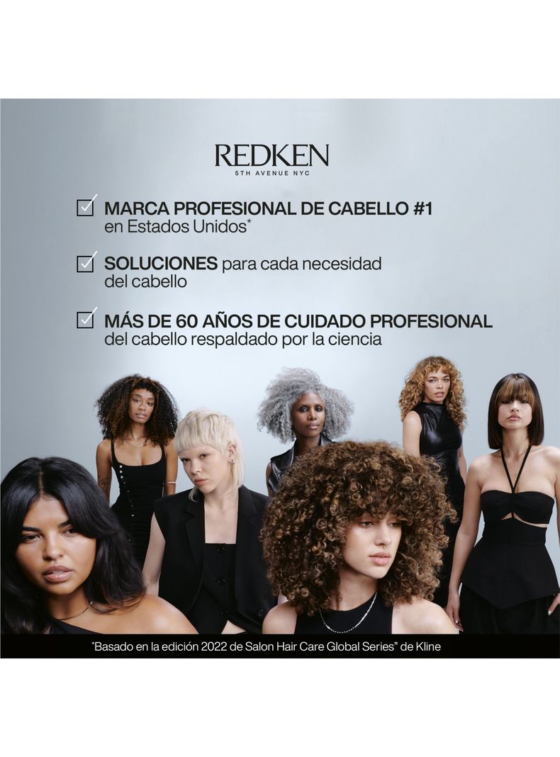 Set ACG Brillo Intenso Cabello Con Color Gloss Shampoo 300ml + Acondicionador 300ml Redken-5