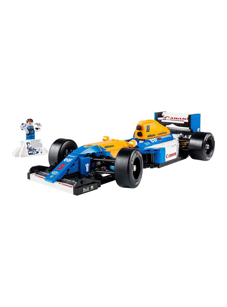 Lego Icons Williams Racing y Nigel Mansell F1-1