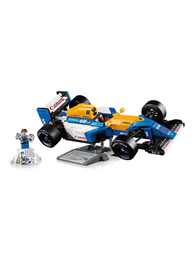 Lego Icons Williams Racing y Nigel Mansell F1-3