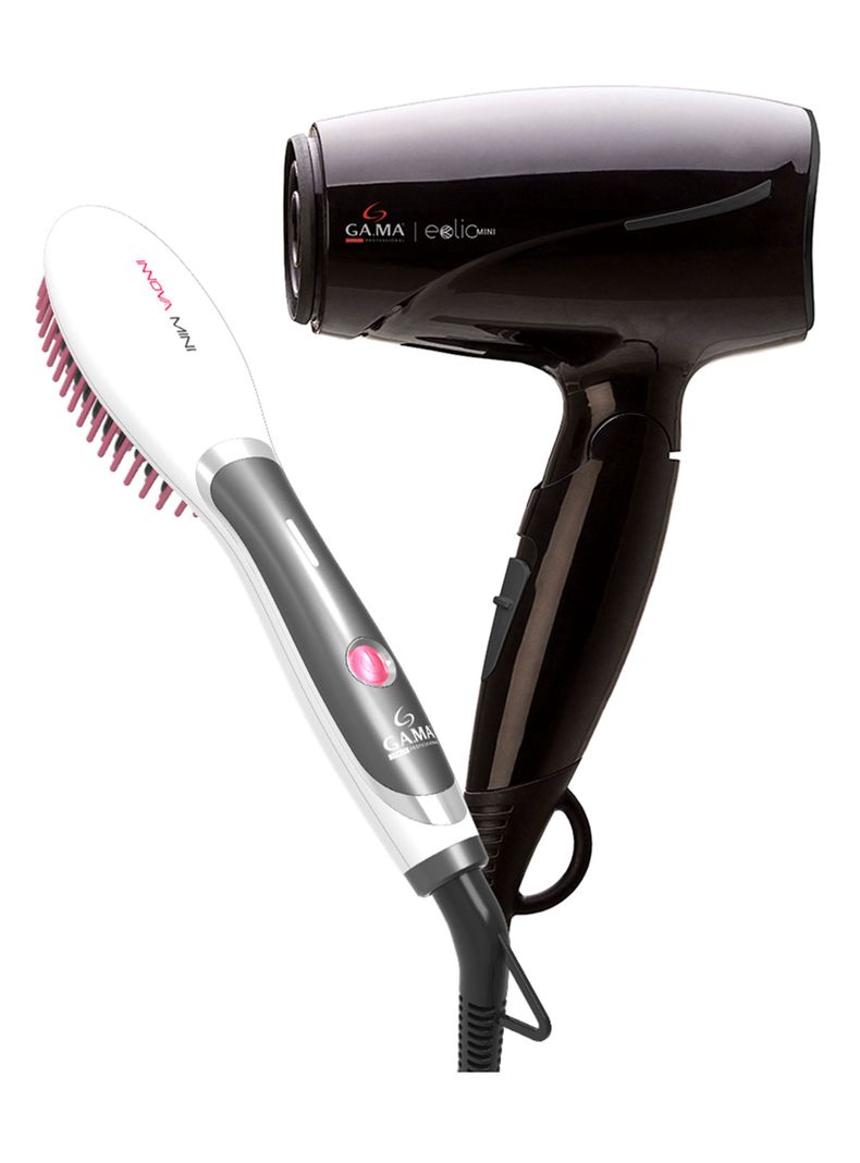 Secador de Pelo Eolic Mini + Cepillo Innova Mini -0