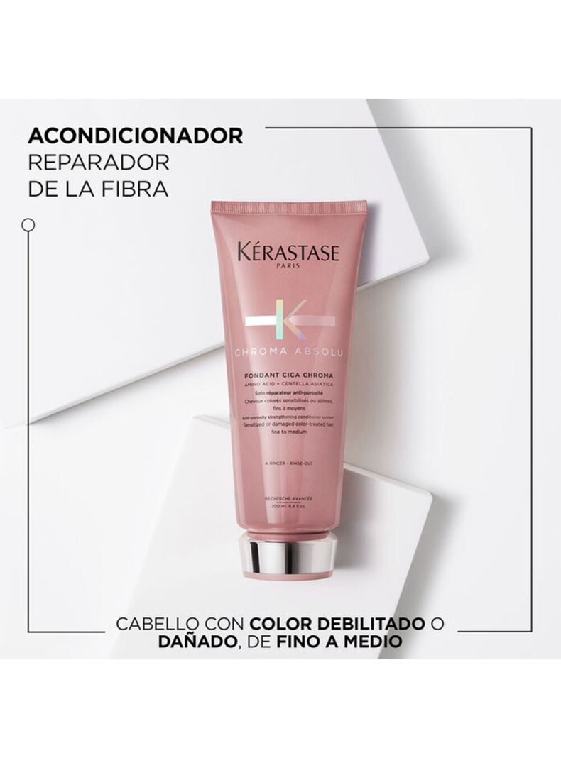 Cofre Cuidado Del Color Shampoo + Acondicionador Para Cabello Fino a Medio Chroma Absolu-1