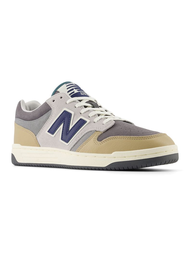 Zapatilla Urbana Diseño 480 Cuero Hombre-1
