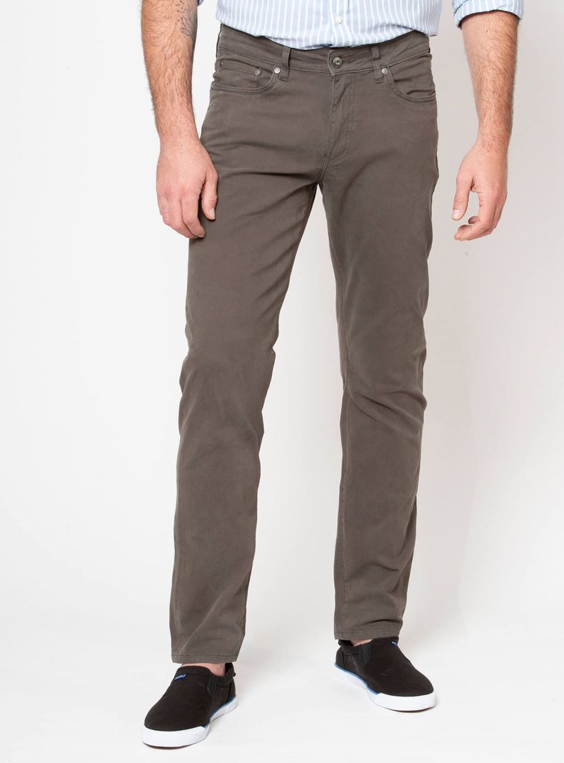Pantalón con Botones y Bolsillos