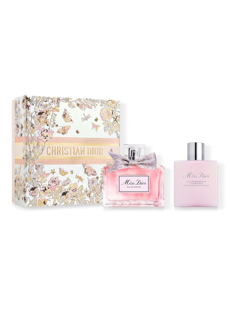 Set Perfume Cofre Miss Dior Edición Limitada + Leche Corporal-0