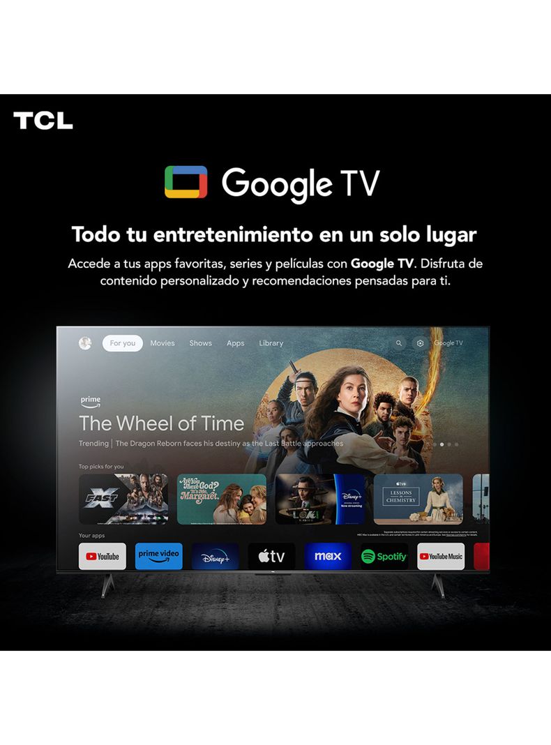 QLED Smart TV 43"  4K UHD 43T6C-4