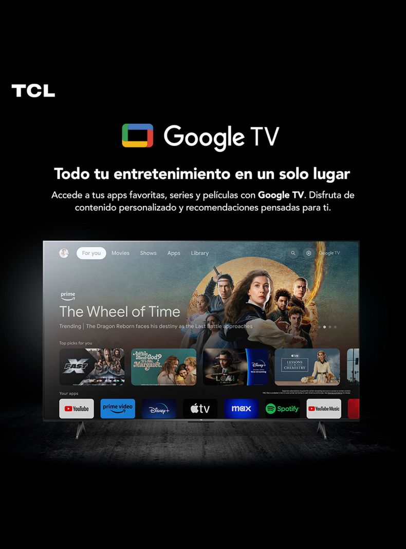 QLED Smart TV 65" UHD 4K T6C-6