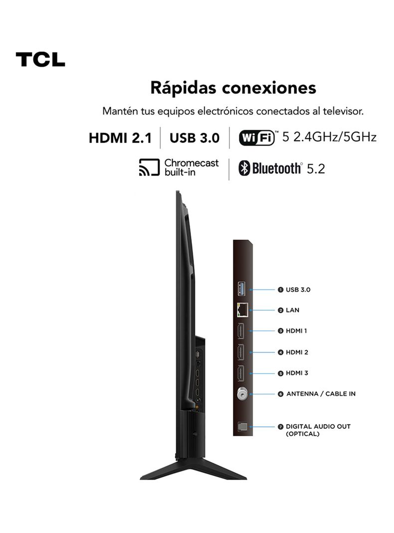 QLED Smart TV 65" UHD 4K T6C-2