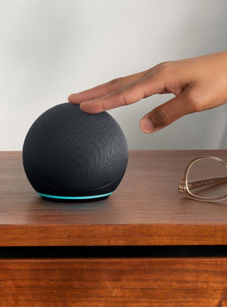 Asistente de Voz Amazon Alexa Echo Dot 5 2022 Negro-6