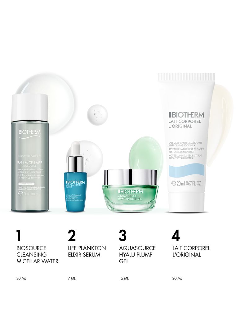 Set Hidratante Aquasource Hyalu Plump Gel 15ml-1