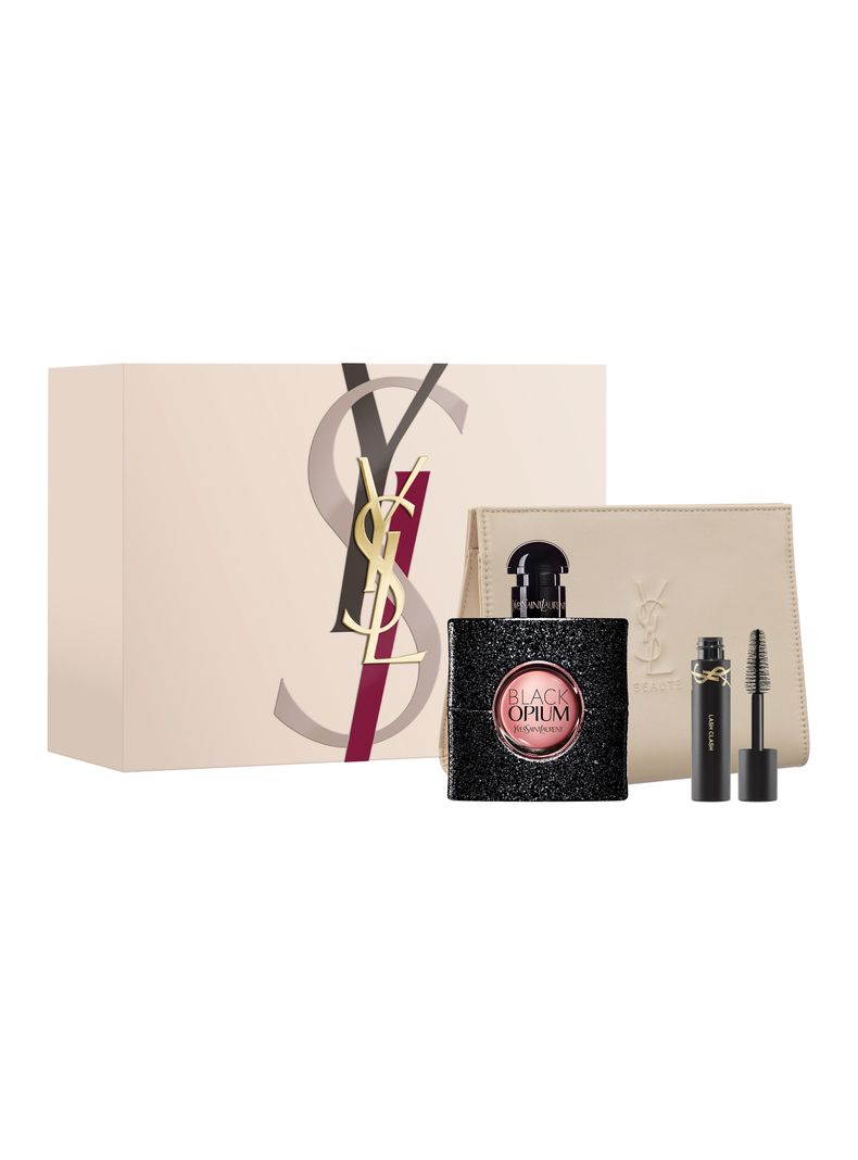Perfume Black Opium EDP Mujer 50 ml + Mini Lash Clash + Pouch-1