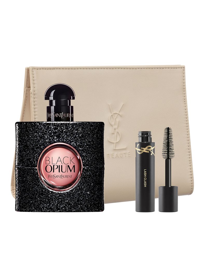 Perfume Black Opium EDP Mujer 50 ml + Mini Lash Clash + Pouch-0