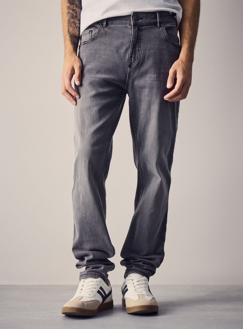 Jeans Básico Lavado Super Skinny Fit-0