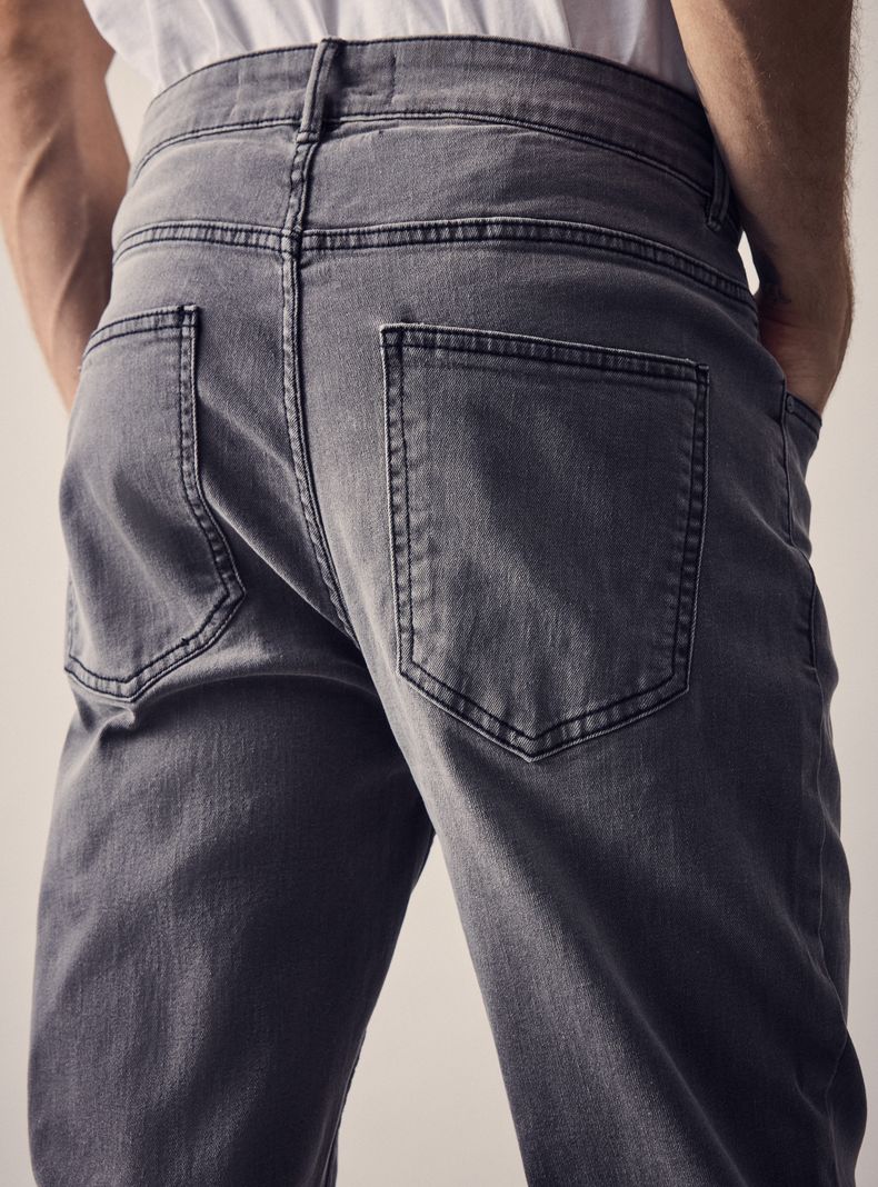 Jeans Básico Lavado Super Skinny Fit-3