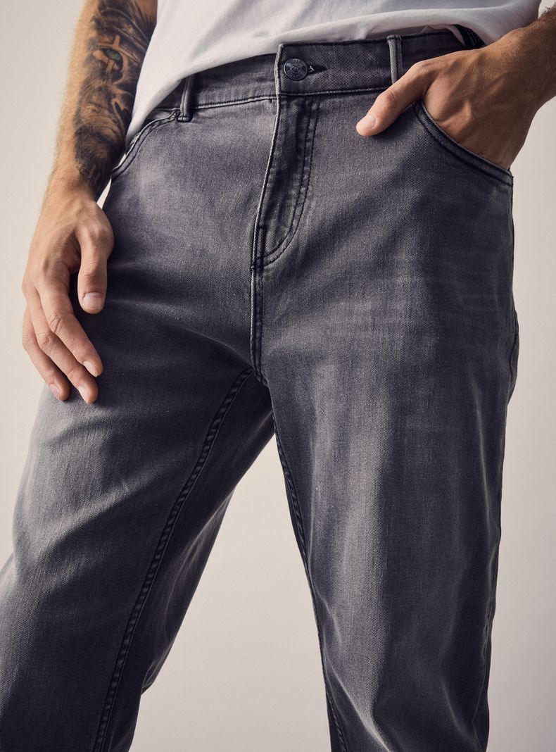 Jeans Básico Lavado Super Skinny Fit-2