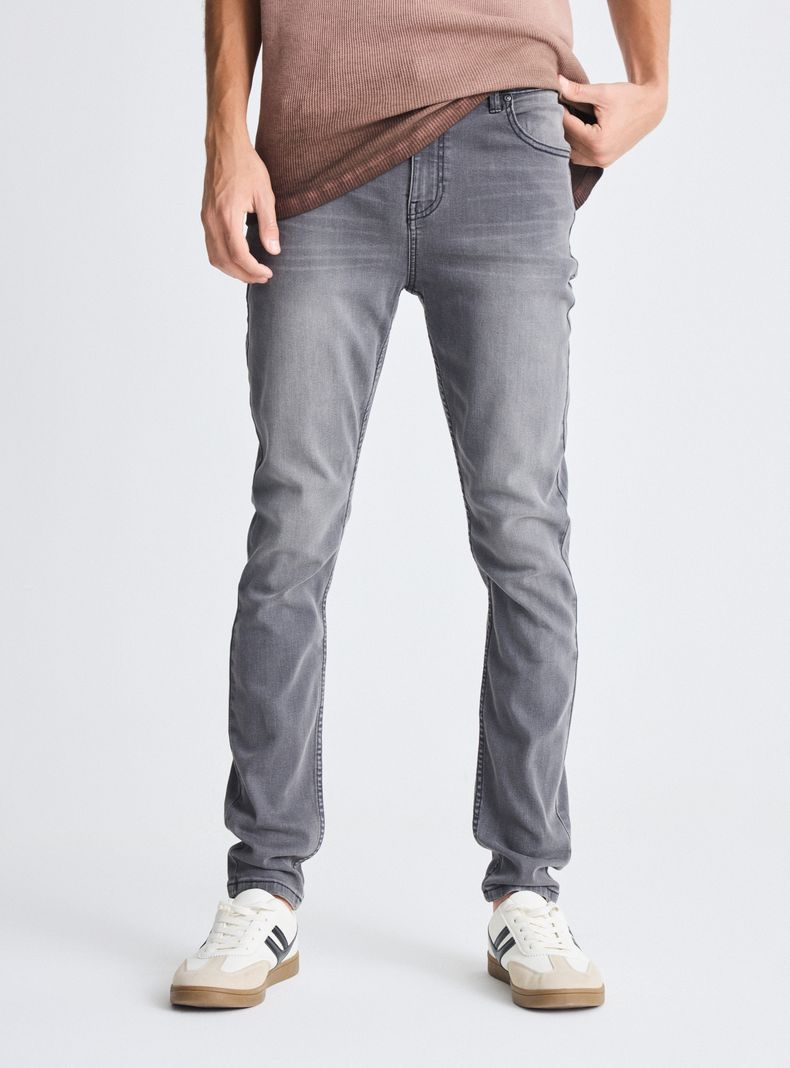 OPPOSITE JEANS BÁSICO LAVADO SUPER SKINNY FIT