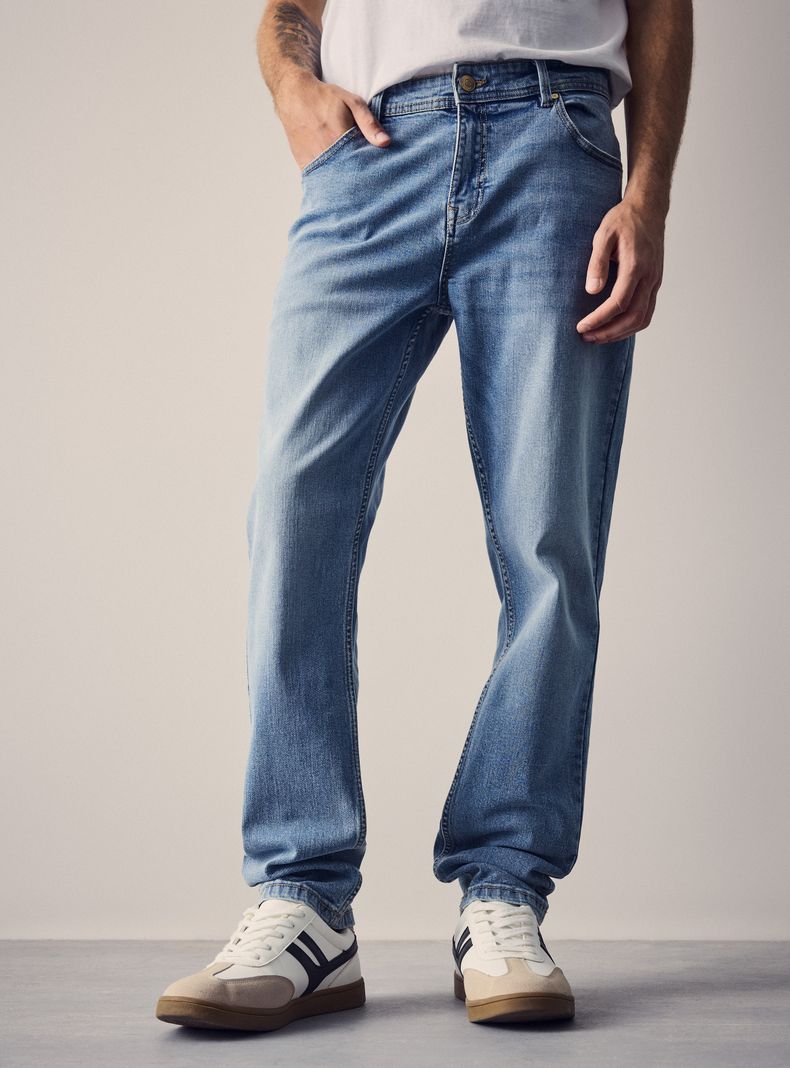 Jeans Focalizado Sin Roturas 1-0