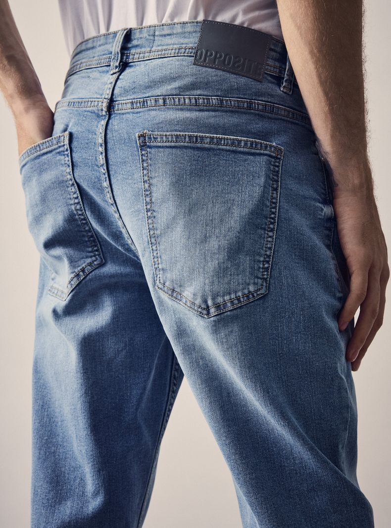 Jeans Focalizado Sin Roturas 1-3
