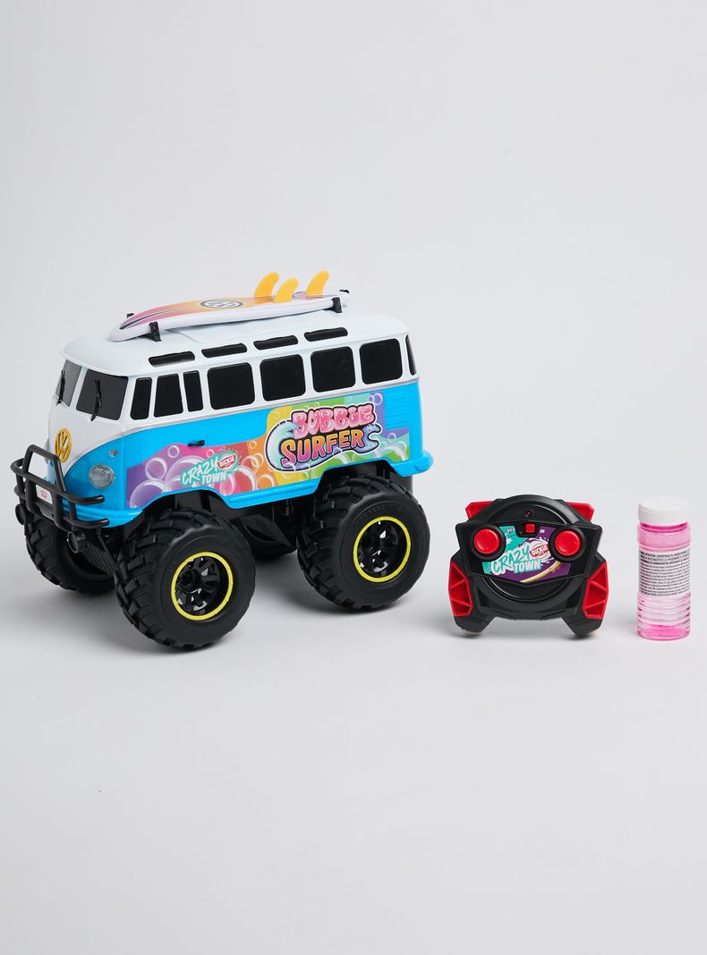 Auto a Control Remoto Volkswagen T1 con Burbujas