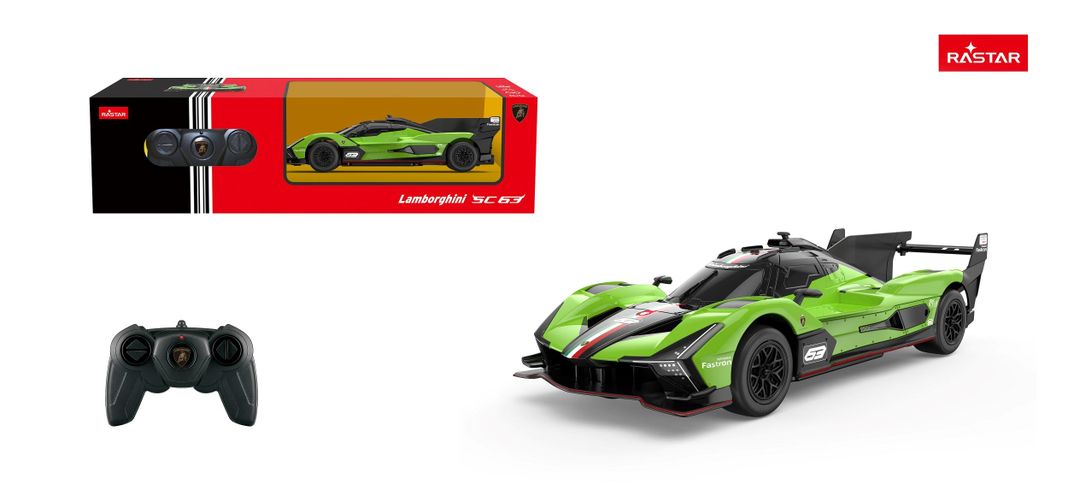 PARIS AUTO A CONTROL REMOTO LAMBORGHINI SC63 VERDE
