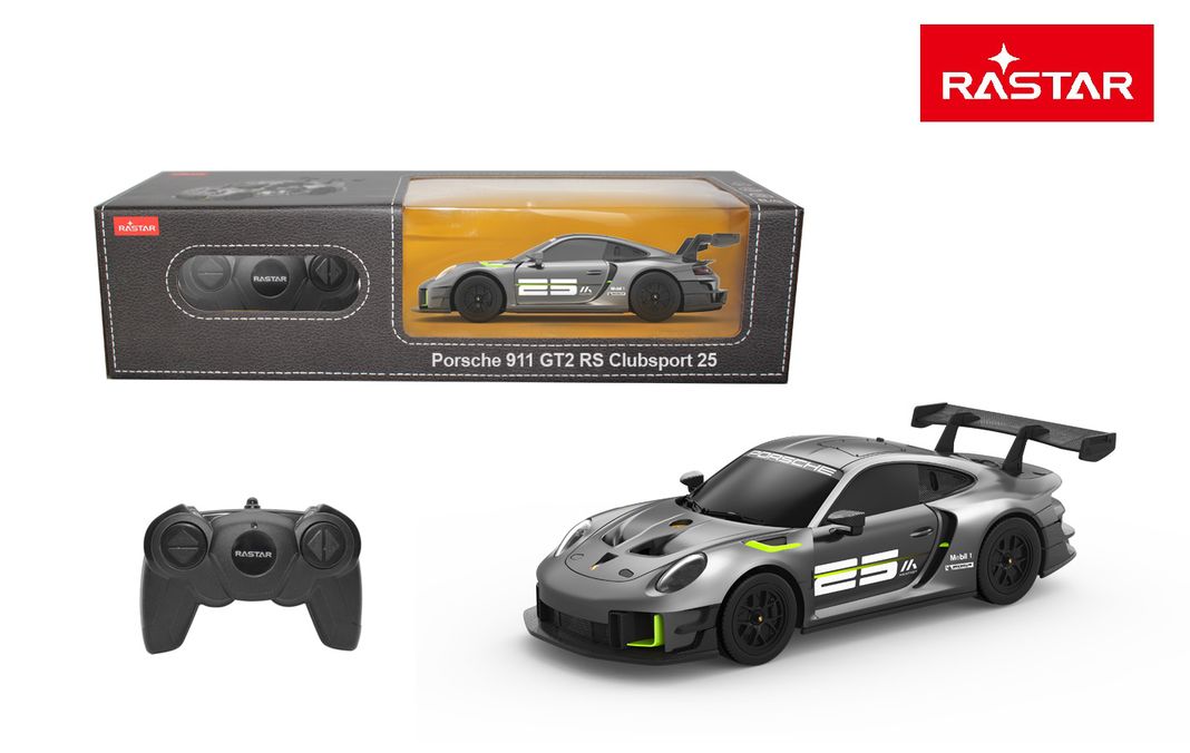 PARIS AUTO A CONTROL REMOTO PORSCHE 911 GT2 RS CLUBSPORT 25 GRIS