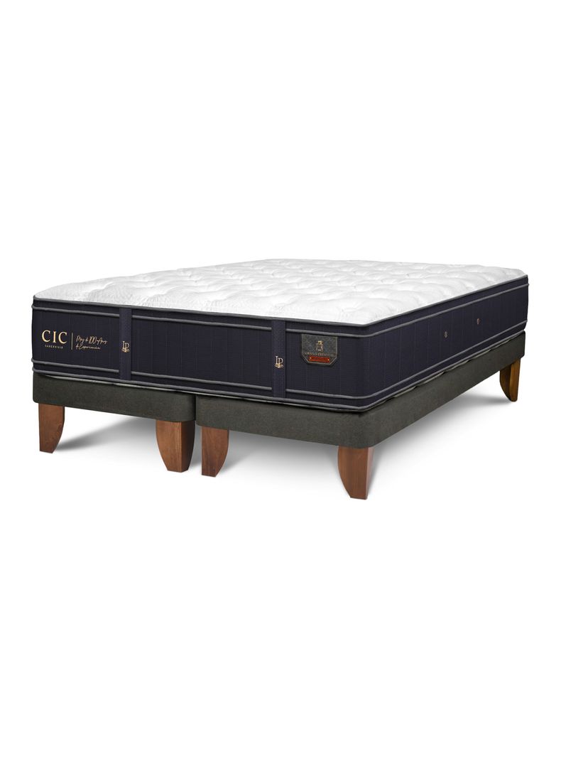 Cama Europea Grand Premium 2 Plazas Base Dividida