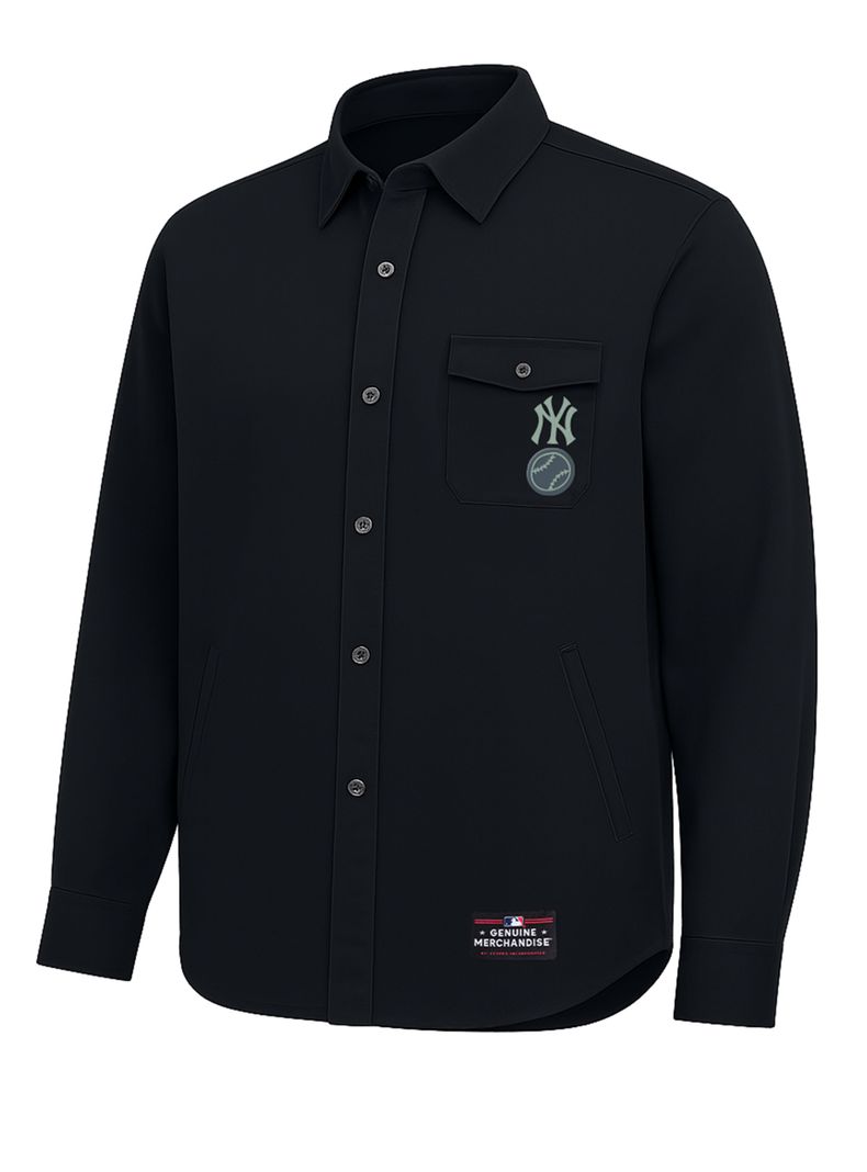 Camisa Casual Loose Fit Botones