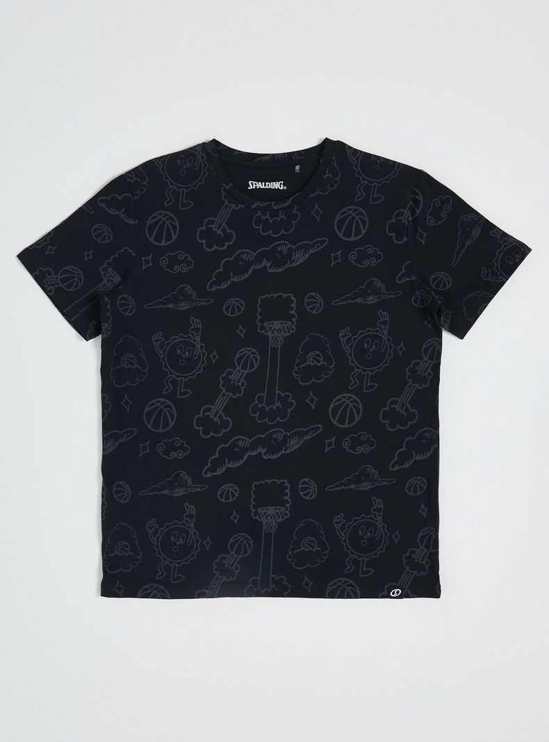 Polera Full Print Basketball