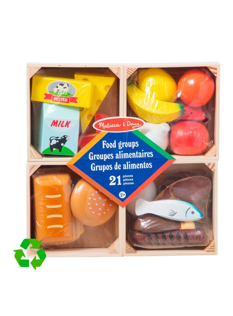 Set de Alimentos de Madera