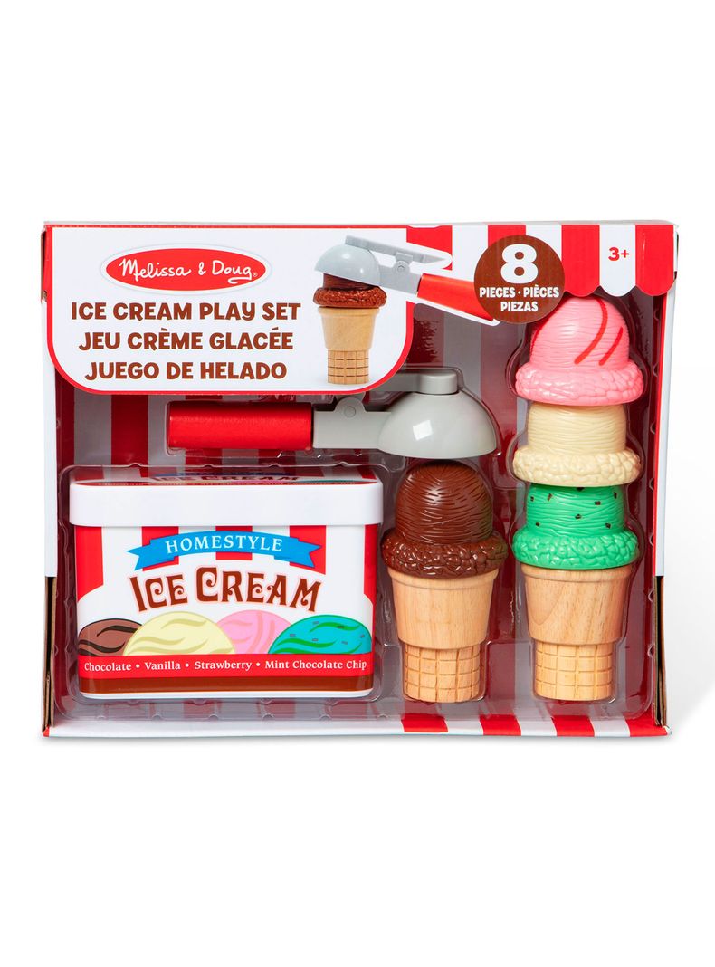 Juego de Helado de Madera