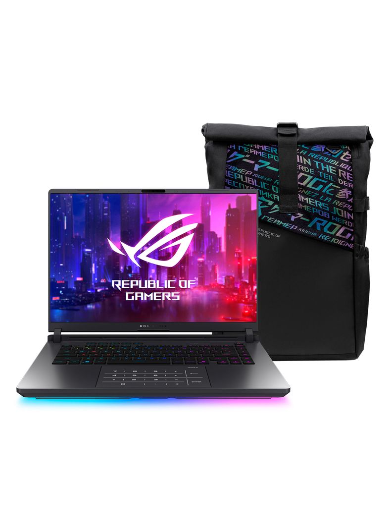 Notebook Gamer ROG Strix G16 Intel Core Ultra 9 NVIDIA GeForce RTX 5070Ti 32GB RAM 1TB SSD 16 240Hz