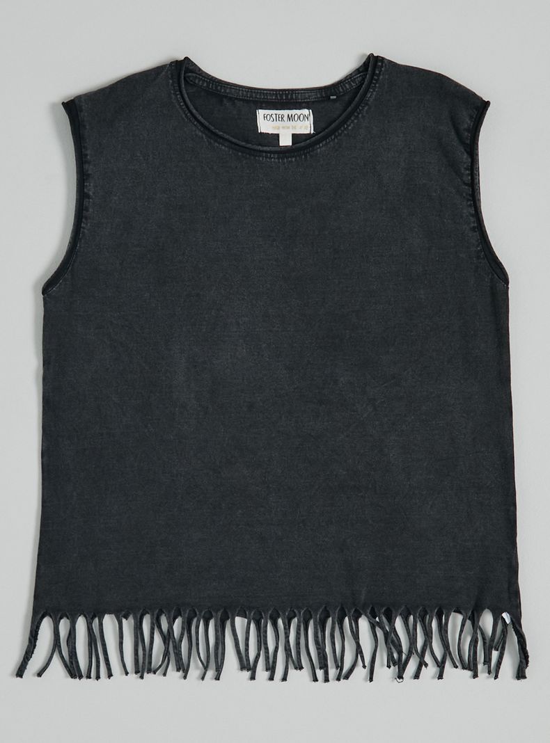 Polera con Flecos Niña