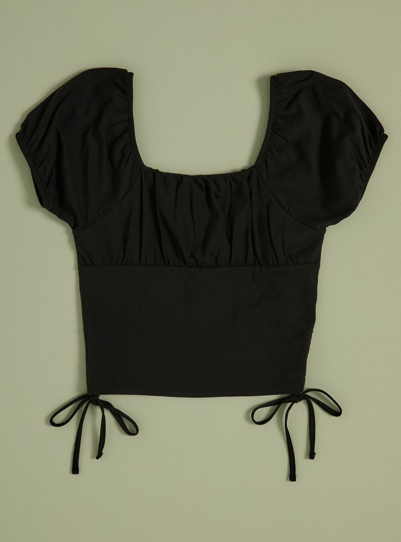 Polera con Recogido en Costados