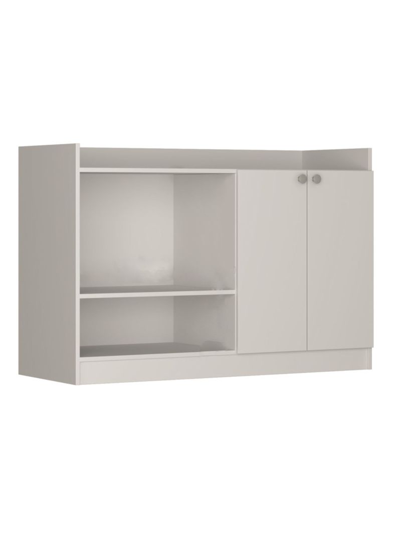 Mueble de Cocina 2 Puertas Moveli B06 Blanco
